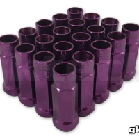 GKTech M12 x 1.25 Open End Lug Nuts – Purple