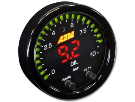 AEM X-Series 0-150 Oil Pressure Gauge Kit | 30-0307