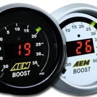 AEM 52mm Digital Boost Gauge -30-35psi