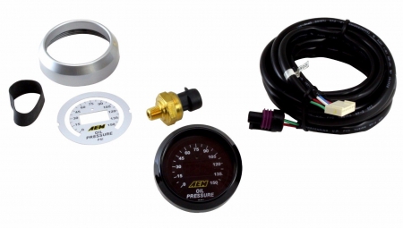 AEM 52mm Oil Pressure 150psi Digital Gauge | 30-4407