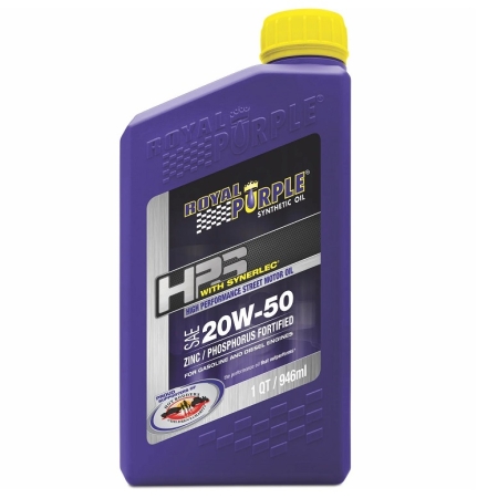 Royal Purple HPS Multi-Grade Motor Oil; 20W50 1qt Bottle