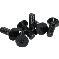 NRG Steering Wheel Screw Upgrade Kit (Conical) – Black