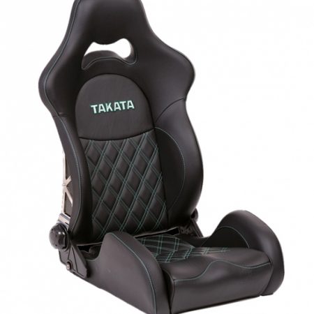 Takata Drift Pro Leather Seat – Red Stitching