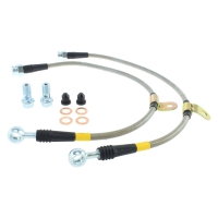 StopTech Front Stainless Steel Brake Lines for 2010+ Hyundai Genesis Coupe