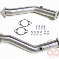 AAM Competition 2.5″ 350Z DE Test Pipes