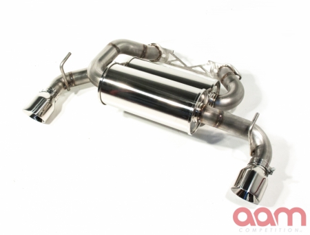 AAM Competition 370Z Axleback Exhaust System w/ Stainless 4″ Tips