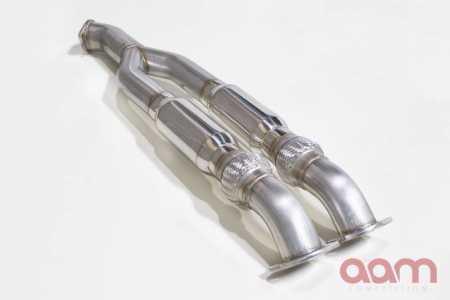 AAM Competition GT-R Resonated Midpipe