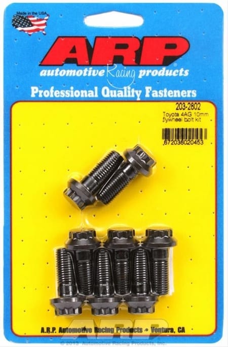 ARP Pro Series Flywheel Bolt Kits 203-2802 – 4AG, 1JZ / 2JZ with R154 or W58 transmission