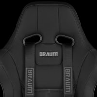 Braum 4 PT – Racing Harness 2” Strap (Black)