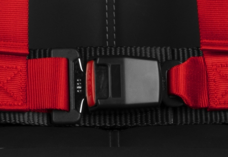 Braum 4 PT – Racing Harness 2” Strap (Red)