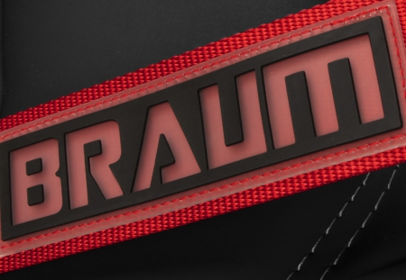 Braum 4 PT – Racing Harness 2” Strap (Red)