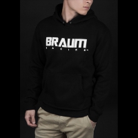 Braum Logo Hooded Sweatshirt – Black