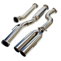 ISR Performance EP (Straight Pipes) Dual Tip Exhaust – Hyundai Genesis Coupe 2.0T 09+