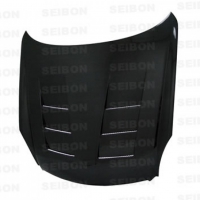 SEIBON TS-Style Carbon Fiber Hood for 2003-2007 Infiniti G35 2DR Coupe