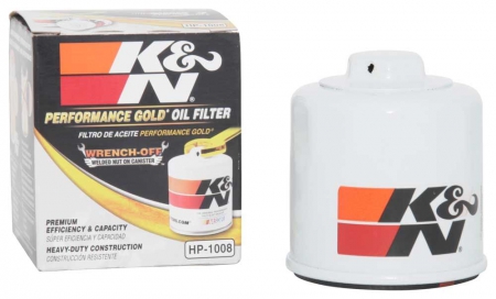 K&N Performance Gold Oil Filter for Nissan S14/S15 SR20DET / 2004+ Subaru STI / 2003-2006 Mitsubishi Evo 8/9