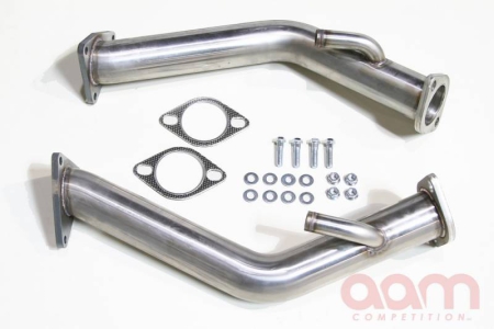 AAM Competition 2.5″ Test Pipes, VQ35HR VQ37VHR – Nissan 350Z 370Z / Infiniti G35 G37 Q40 Q50 Q60