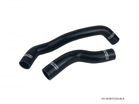 P2M MAZDA FC3S RX7 RADIATOR HOSE KIT : BLACK