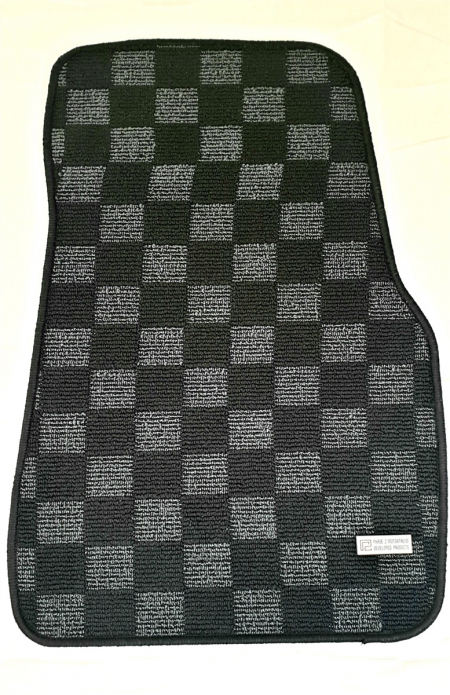 P2M HONDA CIVIC EG6 (3DR HATCH) & CIVIC CRX RACE FLOOR MATS : DARK GREY (EXTREME COVERAGE)