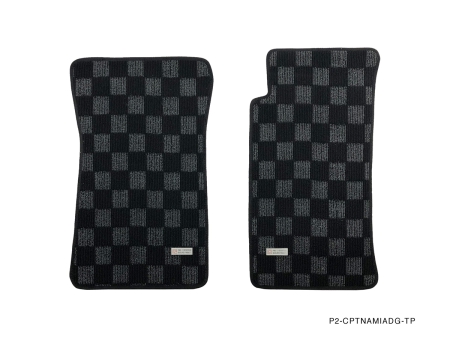 P2M MAZDA MIATA ’90-97 (NA) / 1998-05 (NB) RACE FLOOR MATS : DARK GREY