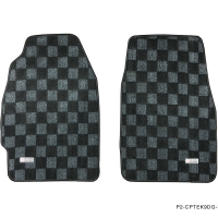 P2M HONDA CIVIC EK9 (COUPE/HATCH) RACE FLOOR MATS : DARK GREY (FRONTS ONLY)