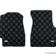 P2M HONDA CIVIC EG6 (3DR HATCH) & CIVIC CRX RACE FLOOR MATS : DARK GREY (EXTREME COVERAGE)