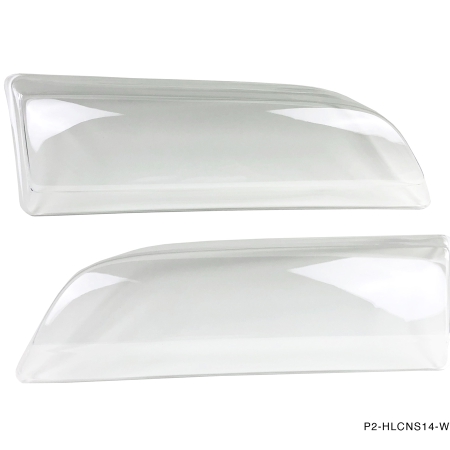 P2M NISSAN S14 ZENKI 1995-96 CLEAR HEADLIGHT COVERS