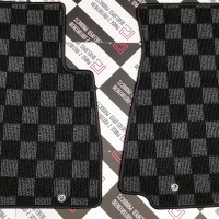 P2M NISSAN Z34 370Z RACE FLOOR MATS : DARK GREY