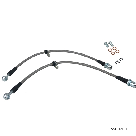 P2M SUBARU BRZ / SCION FR-S FRONT BRAKE LINES