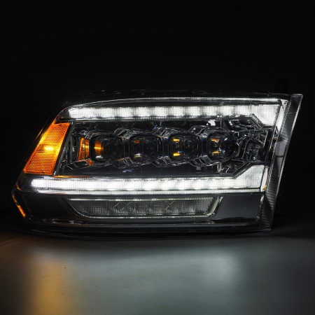 AlphaRex 09-18 Ram Truck (MK II 5th Gen 2500 Style) NOVA-Series LED Projector Headlights Chrome