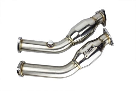 ISR Performance Stainless Steel Resonated Testpipe – Nissan 350z Z33 / Infiniti G35