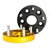 ISC Suspension Nissan 5×114.3 Hub Centric (66 Hub Bore) Wheel Spacers 15mm Black (Pair)