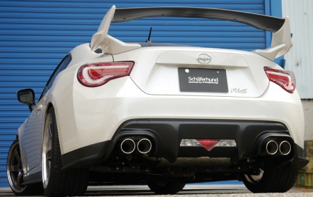 TRD Quad Tip Exhaust Finisher Scion FR-S 2013-2016 / Subaru BRZ 2013+ / Toyota 86 2017+