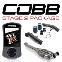 COBB Nissan GT-R Stage 2 Power Package w/ AP3-NIS-006 (Black Intake)