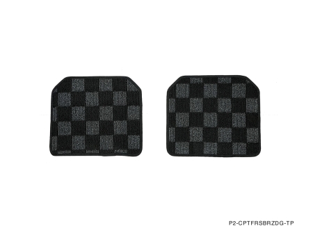 P2M TOYOBARU FT86 (BRZ/FRS) UP TO 2021 RACE REAR FLOOR MATS