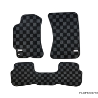 P2M SUBARU WRX (GC8) 1992-99 RACE FLOOR MATS (FRONT/REAR 4 PCS SET) : DARK GREY