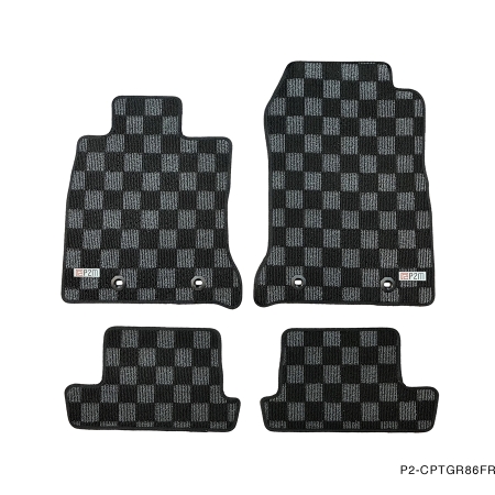 P2M TOYOBARU GR86 / BRZ 2022+ RACE FLOOR MATS