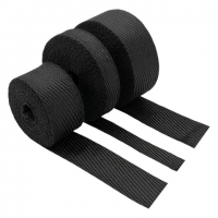 PTP Black Lava Exhaust Wrap – 2″ x 50′