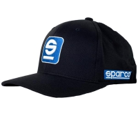 Sparco Cap S Icon Black Lrg/Xlrg