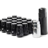 Muteki SR35 CLOSE END Lug Nuts – BLACK – 12X1.25