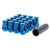 Muteki SR35 CLOSED END 16+4 Lock Set Lug Nuts – BLUE – 12X1.50