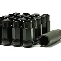 Muteki SR48 OPEN END Lug Nuts – BLACK – 12X1.50