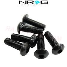 NRG Steering Wheel Screw Kit Upgrade Black