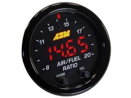 AEM X Series Wideband UEGO 4.9 AFR Sensor Gauge Kit