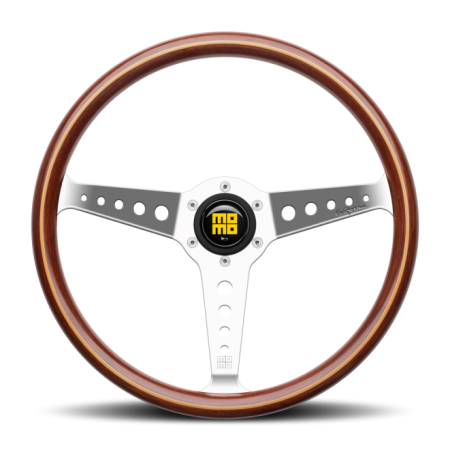 Momo California Wood Steering Wheel 360 mm – Mahogany Wood/Pol Spokes