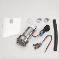 Walbro 450LPH Fuel Pump High Pressure F90000274 (Universal E85 Ethanol) w/400-1162/8 Full Install Kit