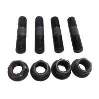 CX Racing Turbo Stud Bolt Kit, M10 X 1.5 Thread, 4 pcs, with Hex Nuts